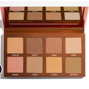 Snatch That Face Contour Palette with Warm Browns and Soft Pinks